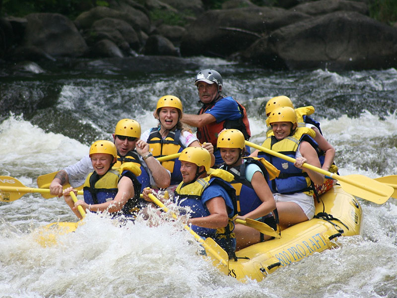 rafting